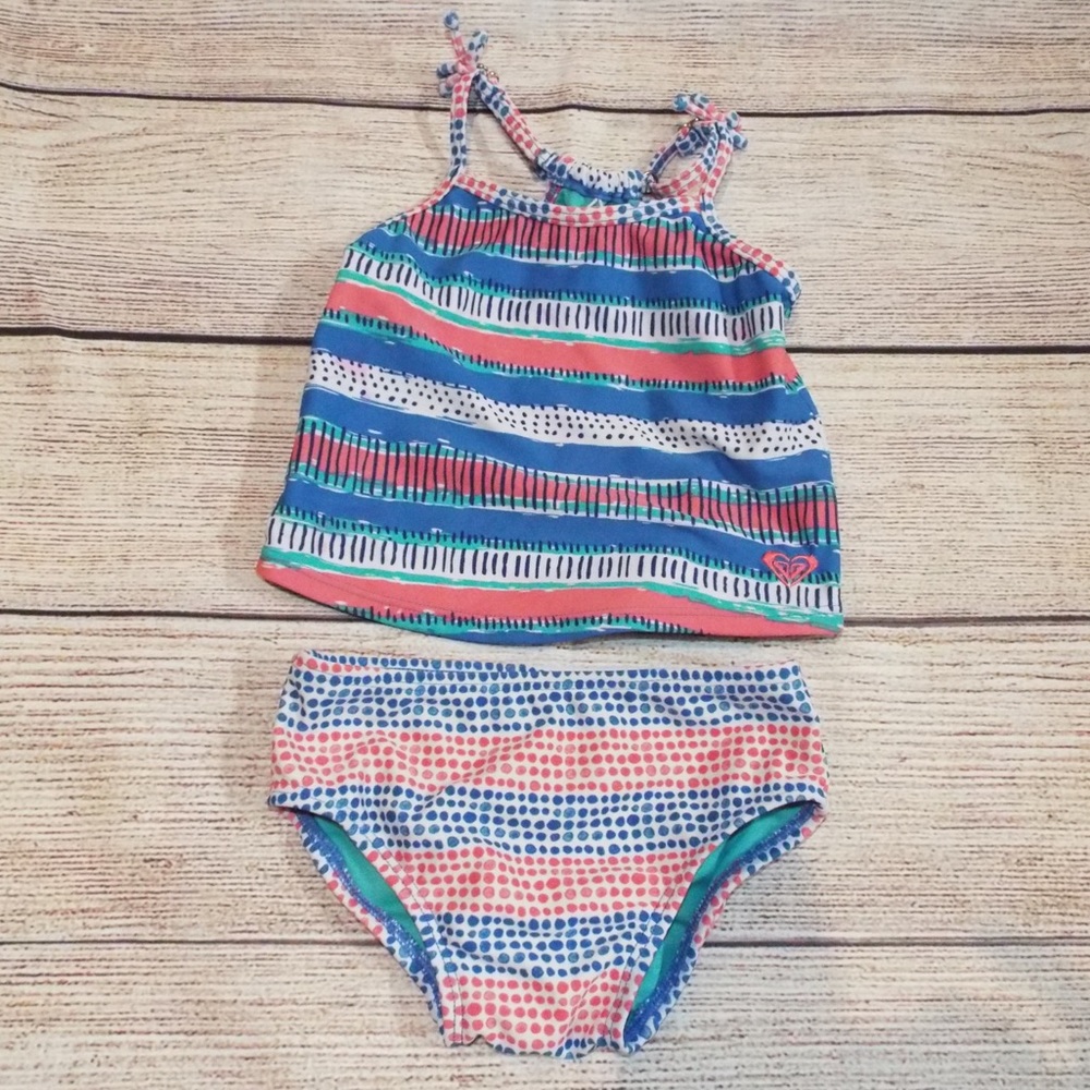 18 mos. Roxy tankini set
